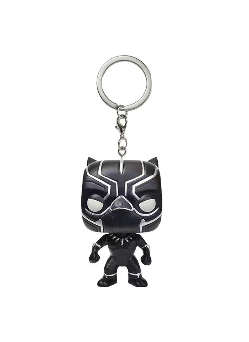 Funko Special Price Avengers Foreign Trade Toy Pendant Avengers Peripheral POP Keychain Black panther