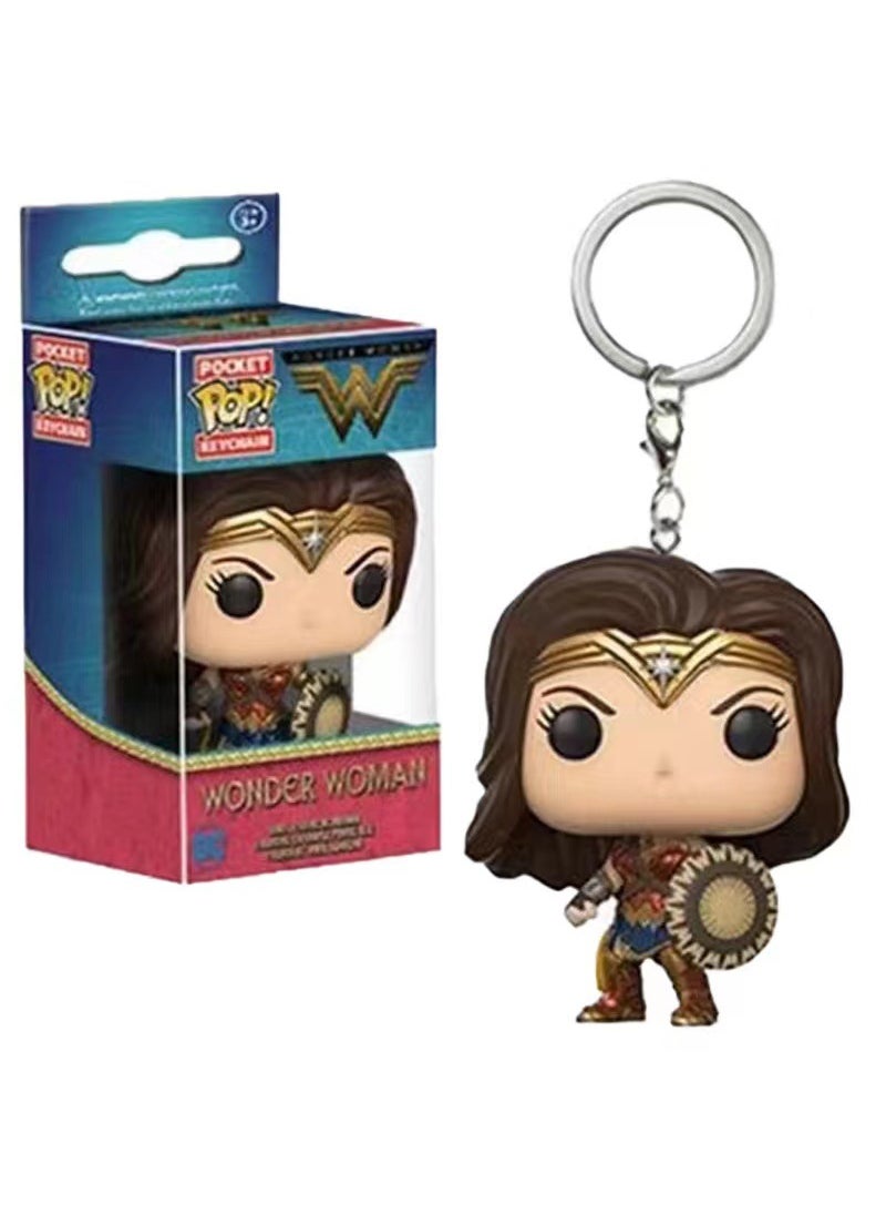 Funko Special Price Avengers Foreign Trade Toy Pendant Avengers Peripheral POP Keychain Magic woman