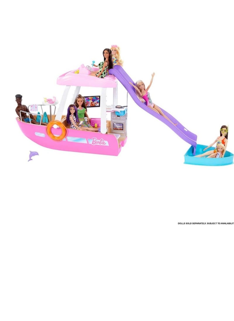 Dream Boat Playset with Pool, Slide and 20+ Accessories