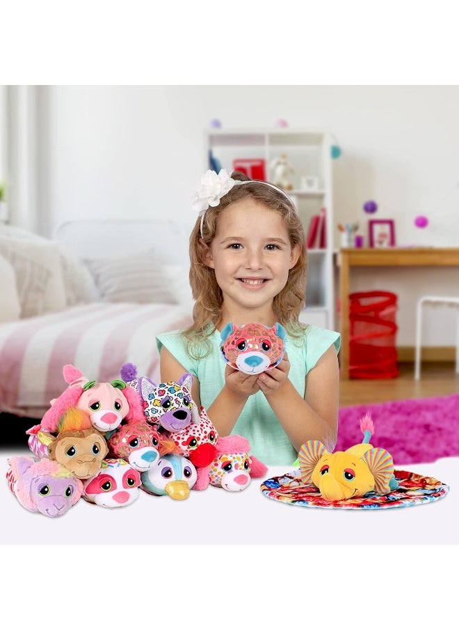 Basic Fun New Carnival Theme - Scented Cutetitos Carnivalitos - Surprise Stuffed Animals - Collectible Plush 7.5 inches