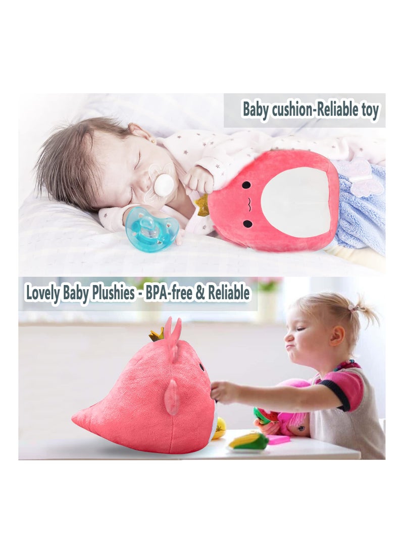 Stuffed Animal Toy Soft Plush Pillow Toy Gift Pink Ultrasoft Stuffed Animal Plush Toy 7.87 Inch