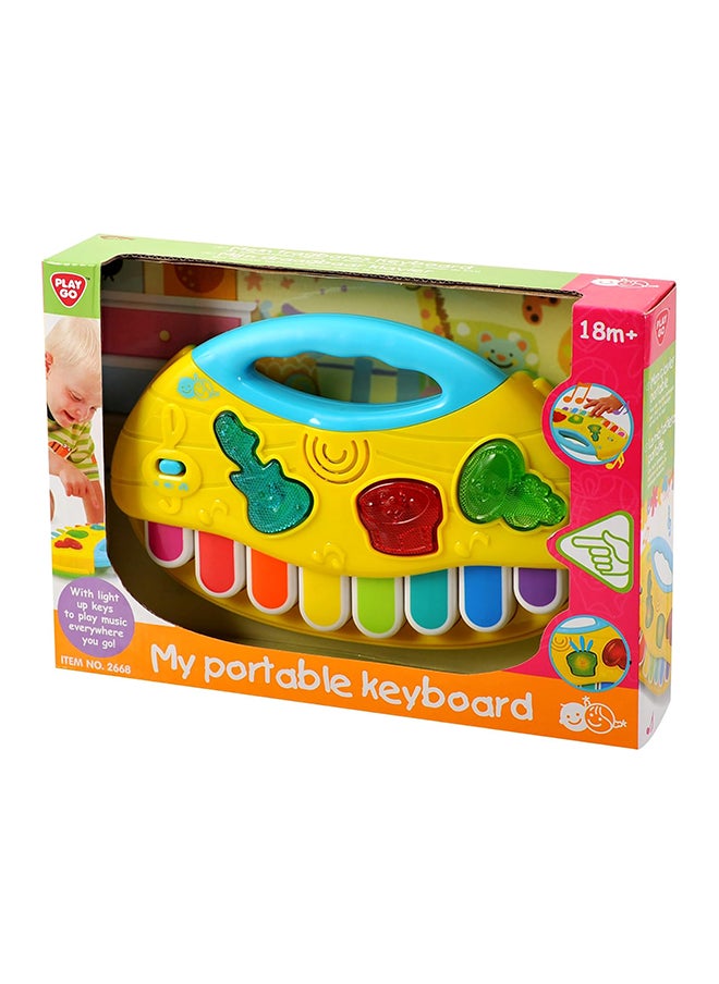 PlayGo My Little Keyboard | Interactive Light & Sound Musical Toy for Kids