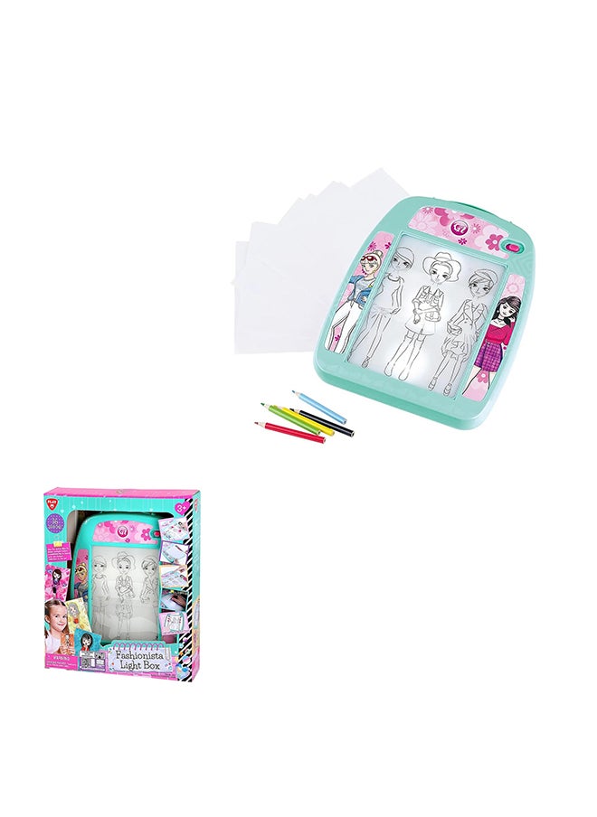 PlayGo Fashionista Light Box B O – LED Light Box with Fashion Templates for Kids