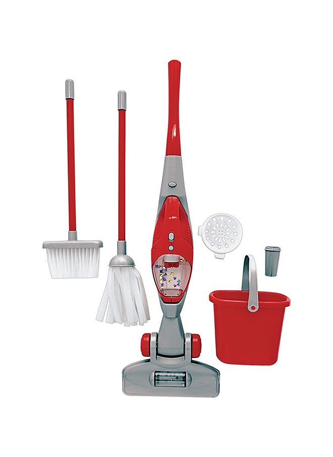 Cleaning Combo Battery Operated – 6-Piece Kids Cleaning Set | Includes Vacuum, Broom, Mop & Bucket