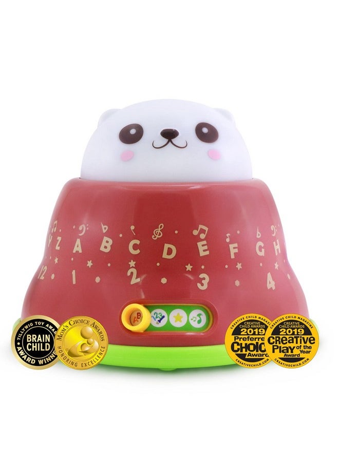 BEST LEARNING Whack and Learn Mole - Educational Interactive Light-Up Toy for Infants Babies Toddlers for 6 Month and up - First Baby Boy or Baby Girl Birthday Gift