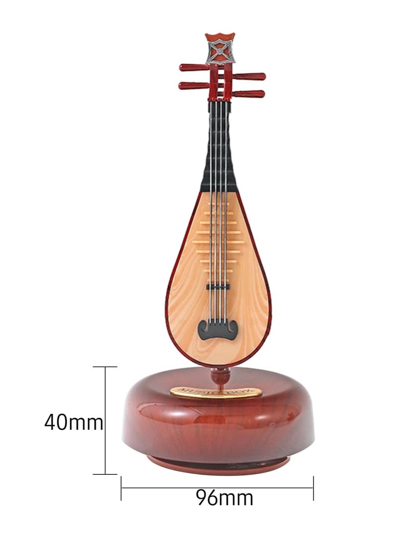 Chinese Lute Music Box