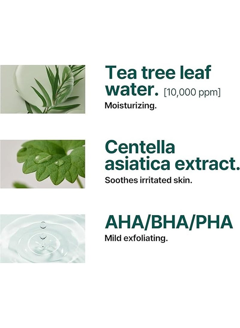 Aha Bha Pha 30 Days Miracle Face Serum - Made From Tea Tree Leaf Water For Sensitive Skin - Daily Facial Serum For Sebum, Blemish Care And Remove Dead Cells 50ml