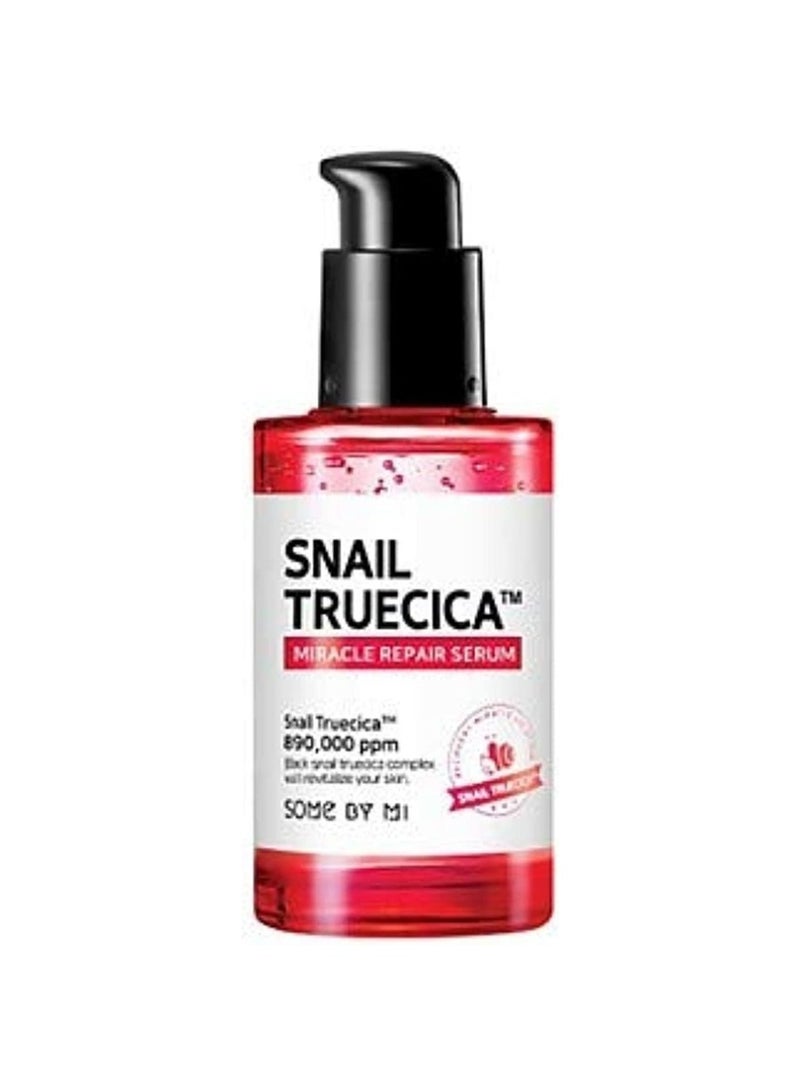 Snail Truecica Miracle Repair Face Serum - To Repairs The Damaged Skin Barrier And Various Troubled Spots - To Strengthens And Soothes The Skin 50ml