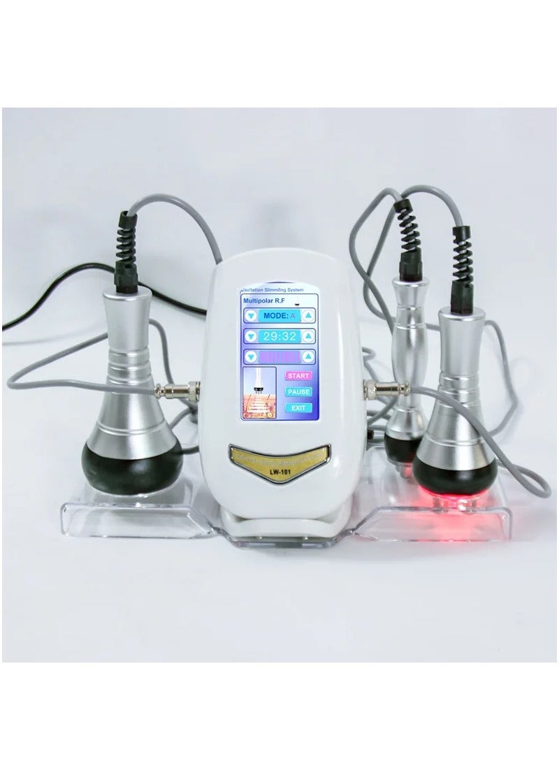 40K 3 IN1 Cavitation Ultrasonic Body Slimming Machine RF Beauty Device Facial Massager Skin Tighten Face Lifting Vacuum Suction