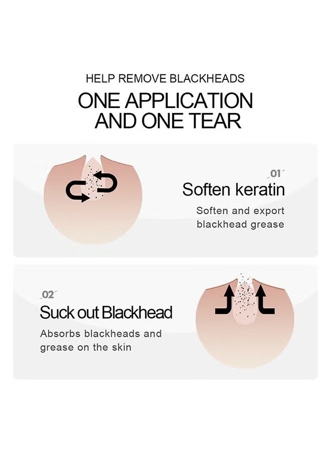Bamboo Charcoal Black Mask-Blackhead Remover ​Charcoal Mask Peel off Mask Facial Pore Cleanser Purifying Face Mask Nose 60g