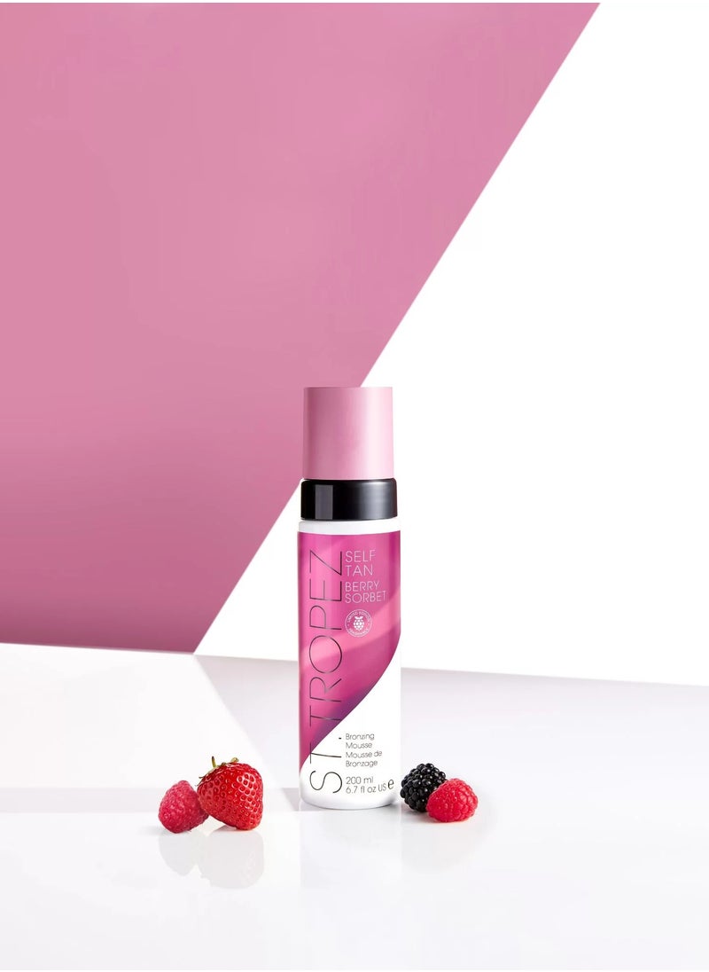 St. Tropez - Self Tan Tan Berry Sorbet Mousse - 200ml