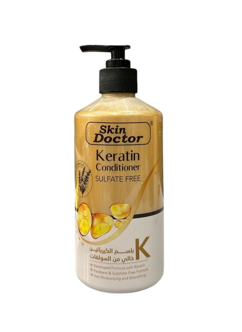 Keratin Set - Shampoo And Conditioner Hair Treatment - Parabens And Sulphate Free - for Curly Wavy and Straight Hair - Product For Dry Damaged or Color Treated Hair - Moisturizing And Smoothing