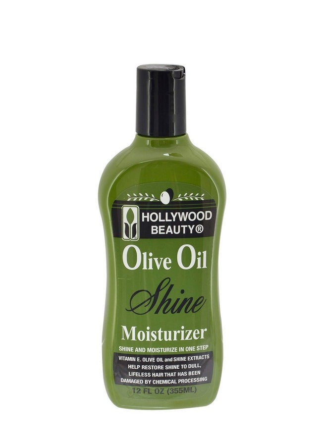 Hollywood Beauty oil, olive, shine moisturizer, White, 2 Fl Oz