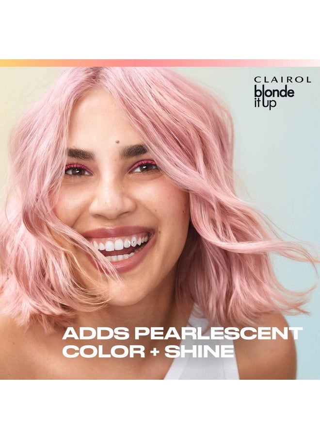 Clairol Blonde It Up Crystal Glow Toners Demi-Permanent Hair Dye, Iridescent Emerald Hair Color, Pack of 1