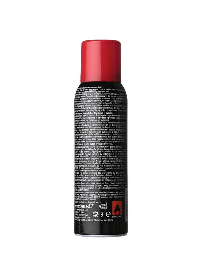 Jerome Russell Spray-On Color Jet Black Hair Thickener 3.5oz (3 Pack)