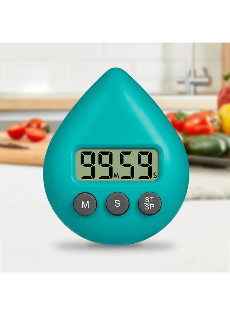 New Waterproof Drop Timer with Suction Cup for Bathroom Blue