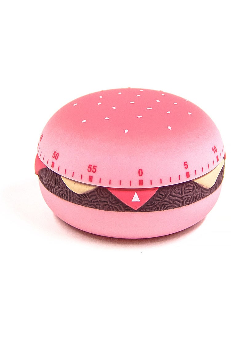 Time Management Timer for Kids Study and Kitchen CountdownHamburger-Sakura Powder Hamburger-Sakura Powder