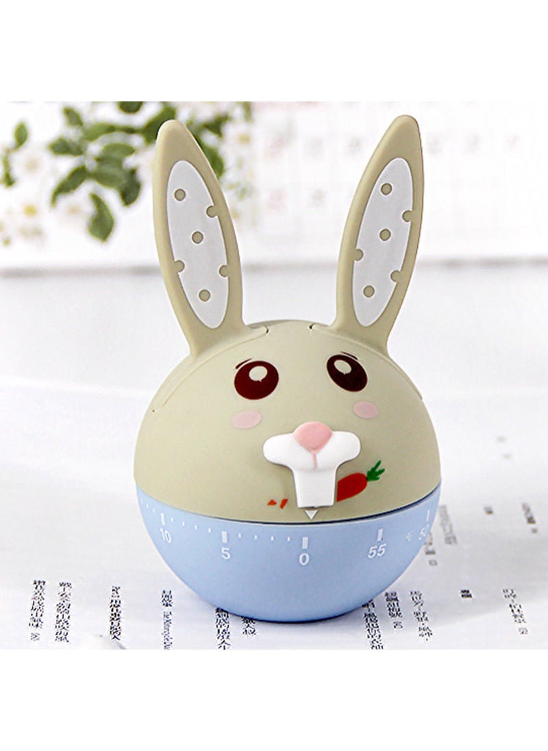 Time Management Timer for Kids Study and Kitchen CountdownCute pet family-Rabbit Cute pet family-Rabbit