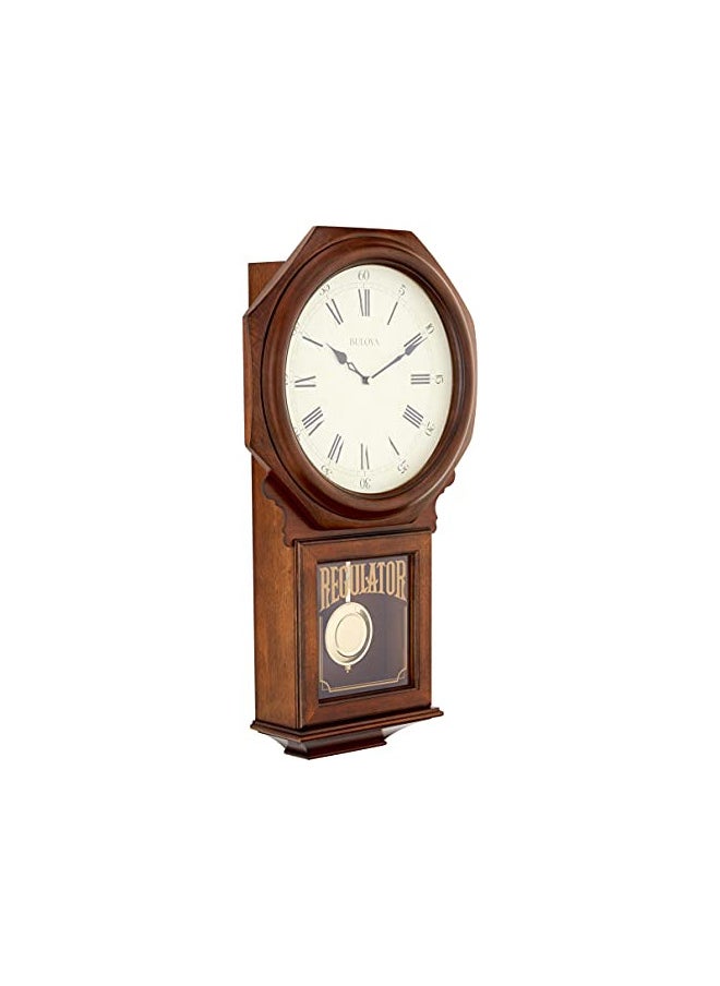 Bulova C3543 Ashford Chiming Clock, Walnut