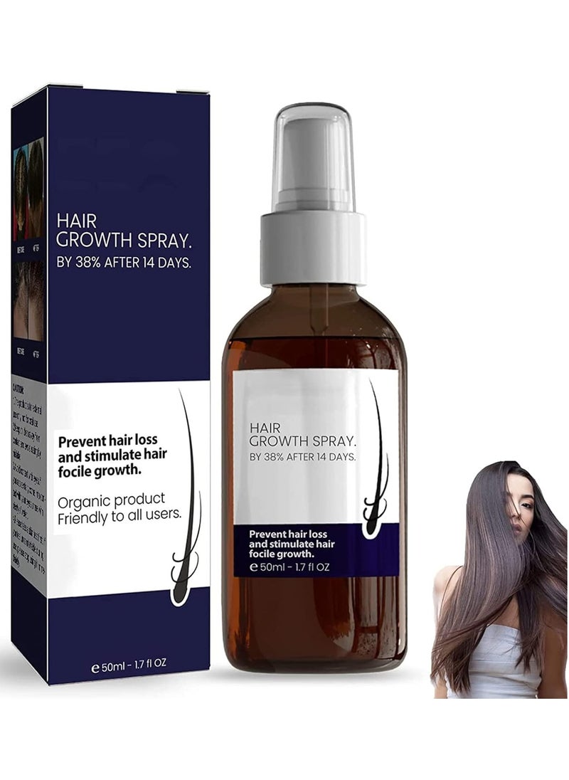 DubaiGallery Organic Anti Hair Loss Hair Growth spray Oil 50 ml