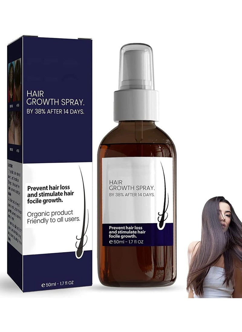 50ml DubaiGallery Organic Anti Hair Loss Hair Growth Cure Oil For Thicker Long Hair