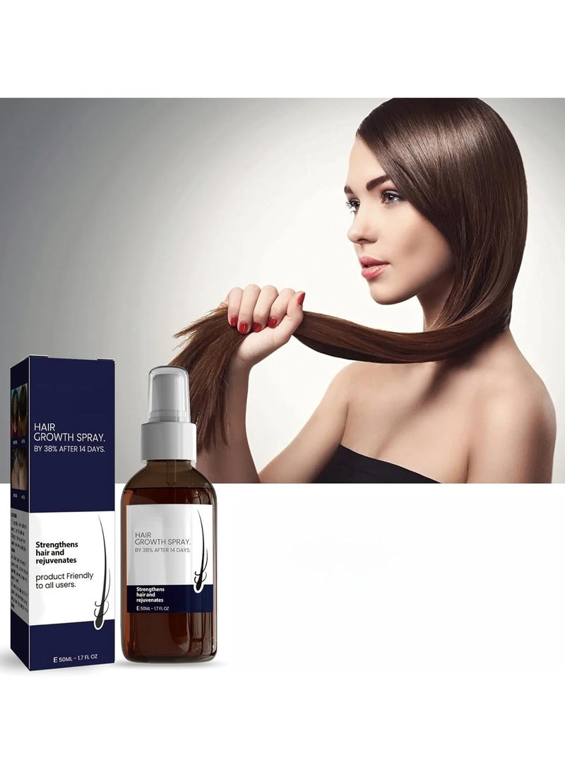 DubaiGallery Organic Anti Hair Loss Hair Growth Treatment Oil For Thicker Long Hair -50ML