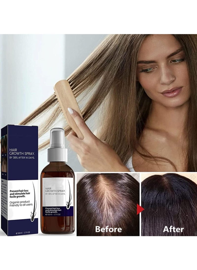 1Pcs DubaiGallery Hair Growth Spray 38% Seaweed Extract For Hair Loss in 50 ml