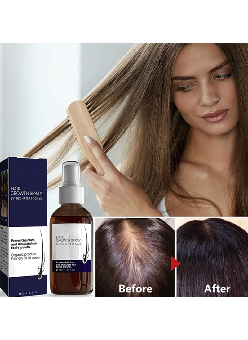 1pcs DubaiGallery Organic Anti Hair Loss Hair Growth Cure Oil For Thicker Long Hair 50ML