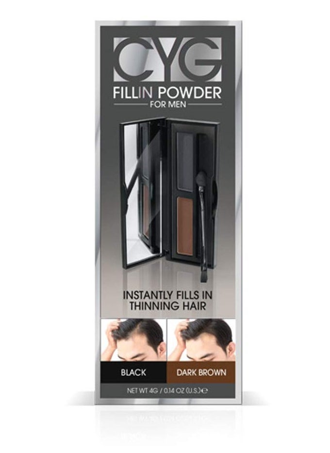 Cover Your Gray Fill In Powder Pro for Men - Dark Brown/Black