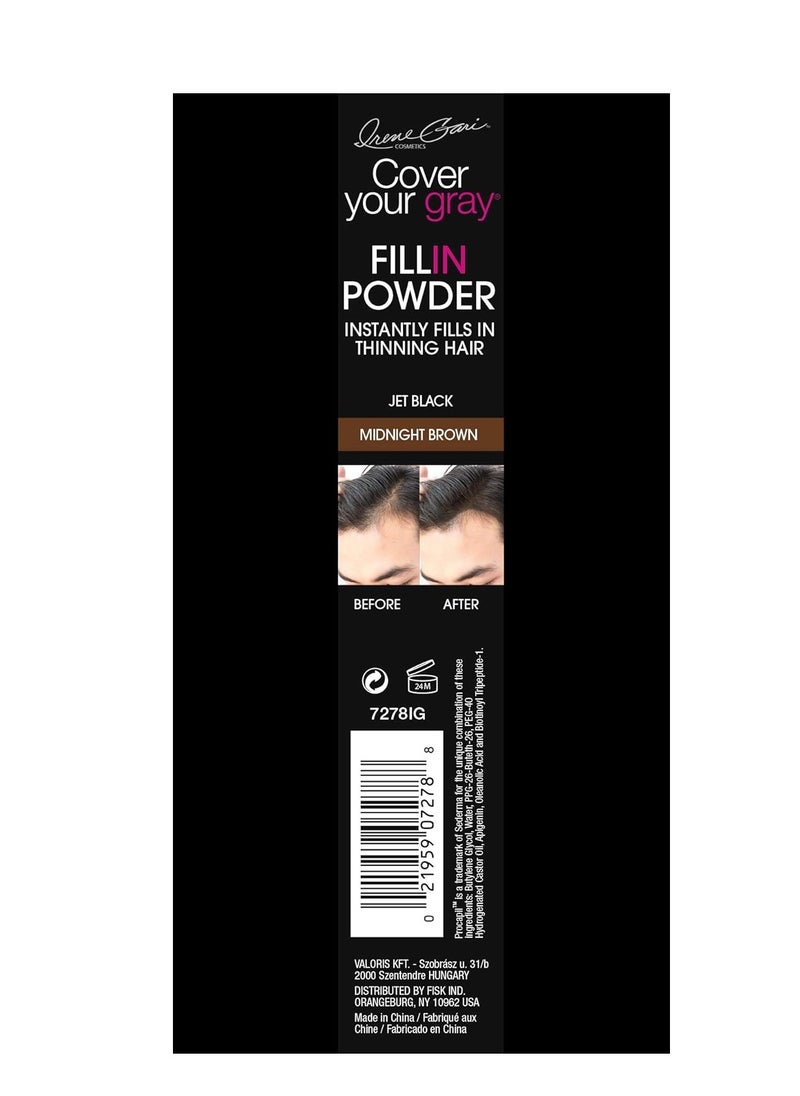 Cover Your Gray Fill In Powder Pro for Men - Dark Brown/Black