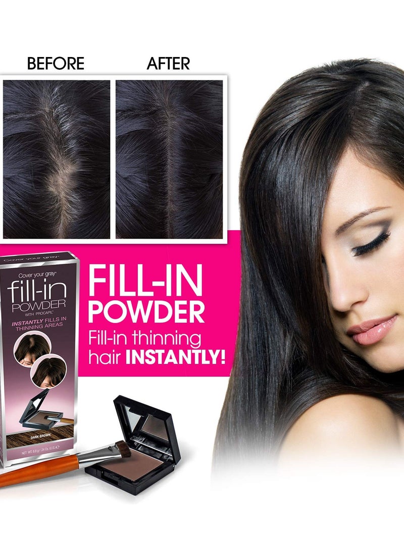 Cover Your Gray Fill In Powder - Light Brown/Blonde (3-Pack)