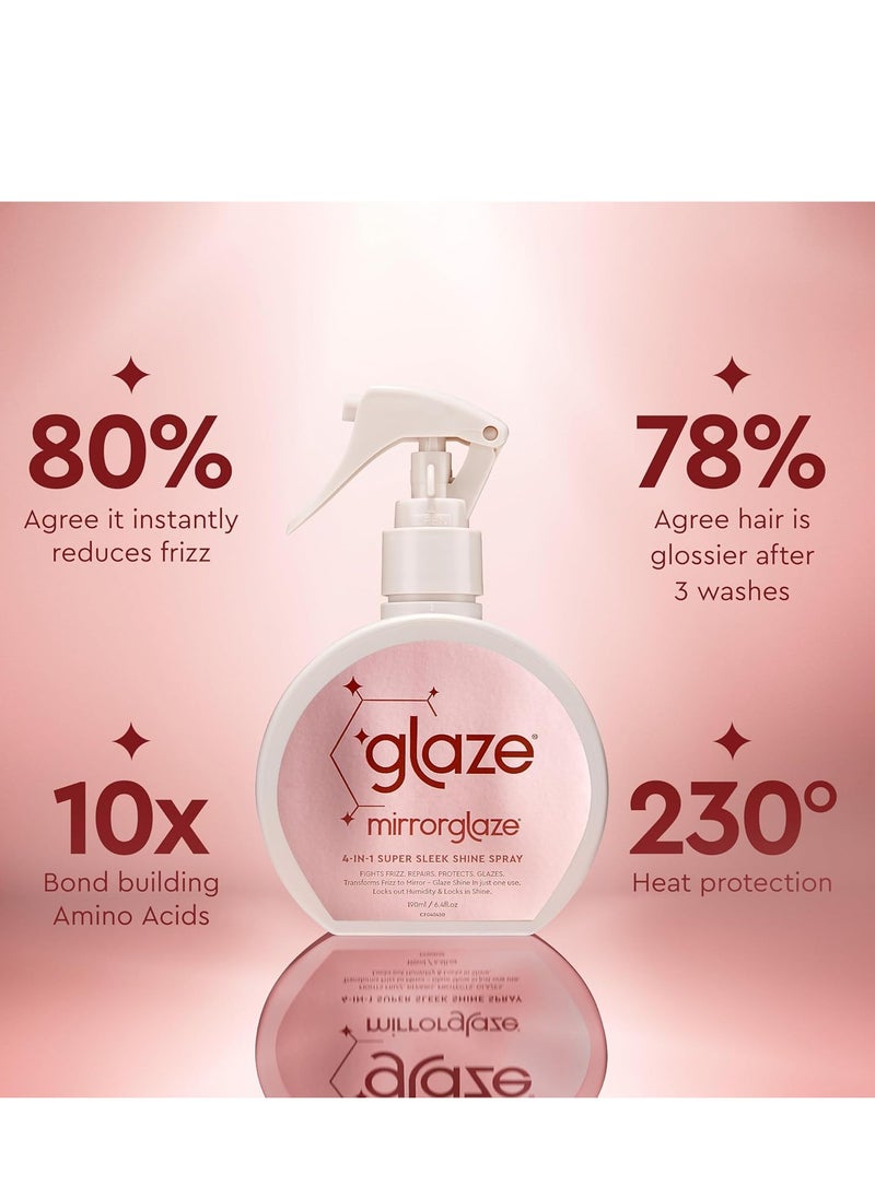 Glaze Super Gloss Color Conditioning Hair Gloss – Like a Tinted Moisturizer for Strawberry Blonde/Red Hair – Boosts Color, Repairs the Look of Damage & Adds Mirror Shine – Copper Crush, 6.4 oz