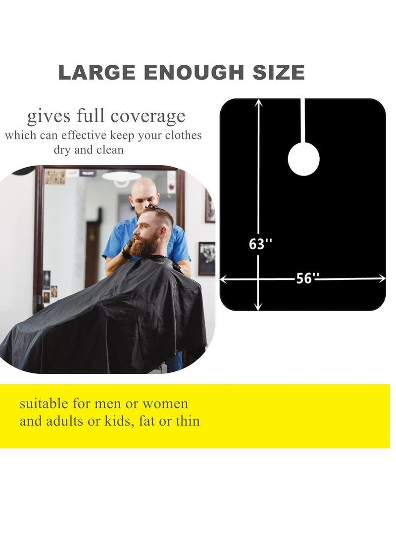 Barber Cape,Professional Salon Hair Cutting Cape,56x63 inches Large Hairdresser Cape for Haircut,Coloring,Makeup,Styling