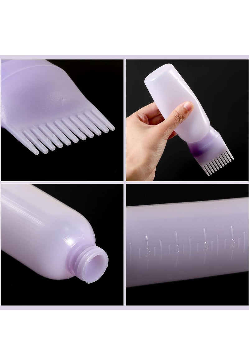 Pimoys Root Comb Applicator Bottle and Continuous Hair Spray Bottle, Hair Oil Applicator Hair Water Mister Oiling Applicator for Dye Hairstyling