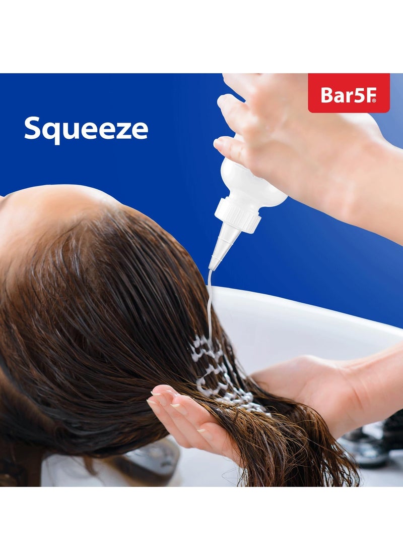 Soft Squeeze Hair Applicator Bottle for Hair Treatment, Scalp Oil, Root, Color, 4 Ounce Translucent with Measuring Scale and Cap, BPA Free, 2 Pack