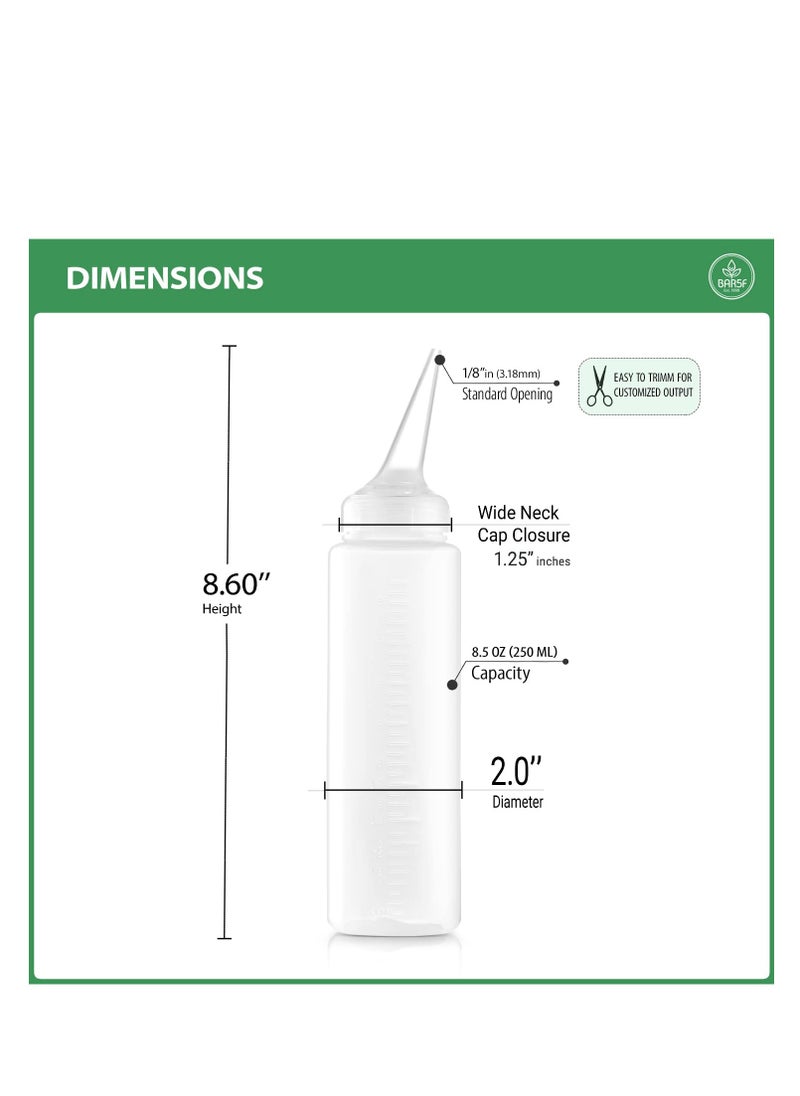 Bar5F Applicator Bottle with Angled Tip 8.5 ounce (Pack of 3)