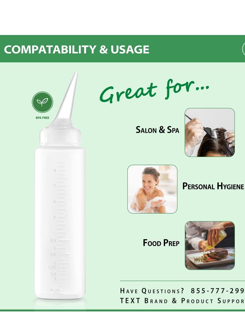 Bar5F Applicator Bottle with Angled Tip 8.5 ounce (Pack of 3)