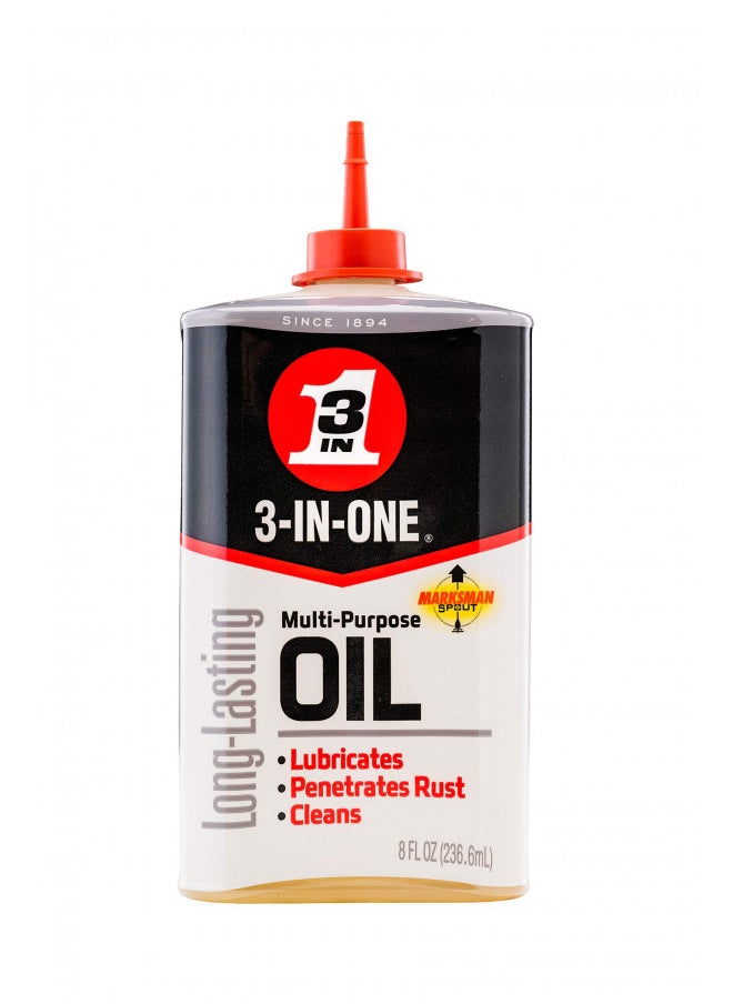 3-IN-ONE Multi-Purpose Oil, 8 OZ