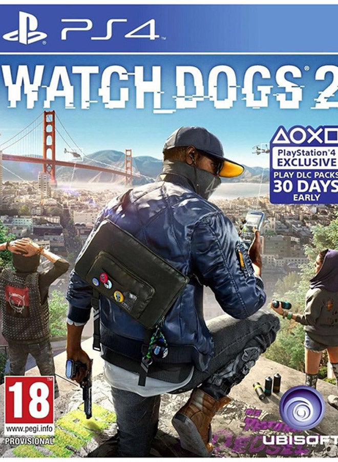 Watch Dogs 2 - Adventure - Region 2 - PlayStation 4 (PS4) With DUALSHOCK 4 Wireless Controller - adventure - playstation_4_ps4