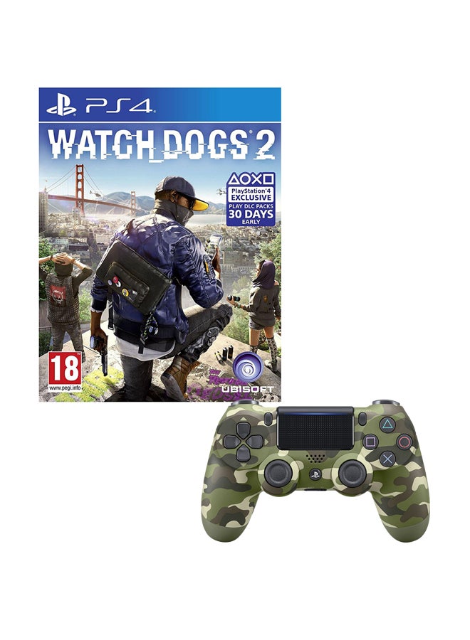 Watch Dogs 2  With Controller - playstation_4_ps4