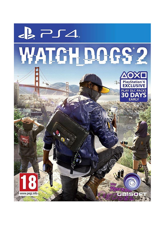 Watch Dogs 2  With Controller - playstation_4_ps4