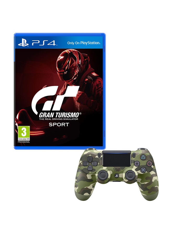 Gran Turismo Sport  With Controller - sports - playstation_4_ps4