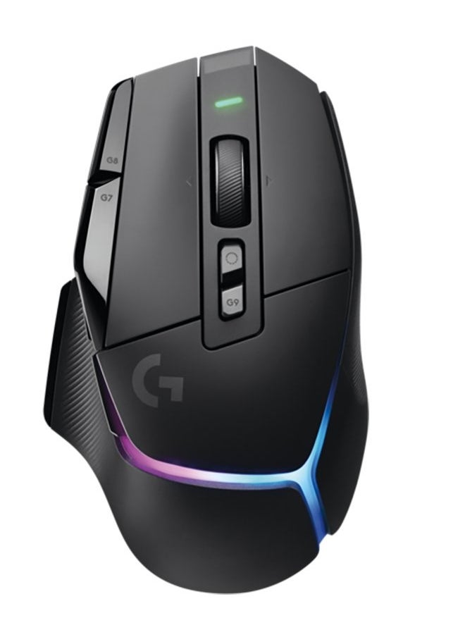 G502 X PLUS LIGHTSPEED Wireless RGB Gaming Mouse - Optical mouse with LIGHTFORCE hybrid switches, LIGHTSYNC RGB, HERO 25K gaming sensor, compatible with PC - macOS/Windows