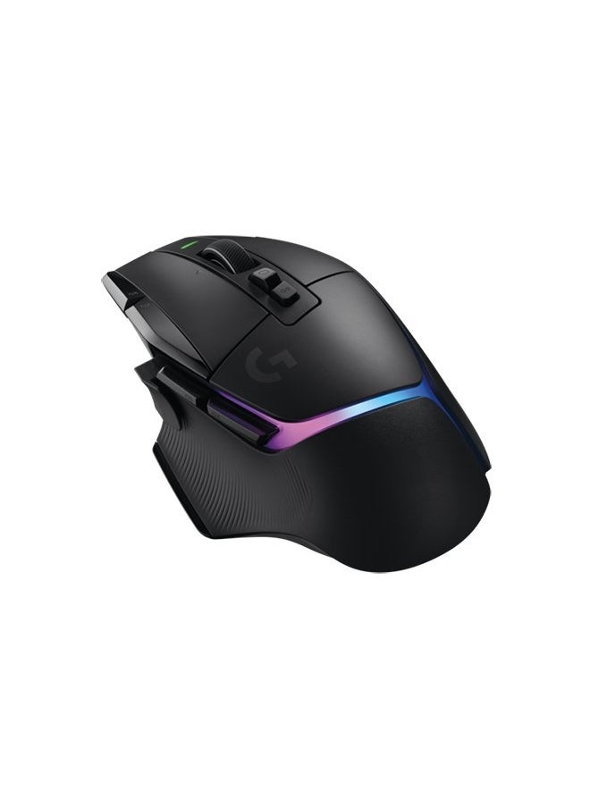 G502 X PLUS LIGHTSPEED Wireless RGB Gaming Mouse - Optical mouse with LIGHTFORCE hybrid switches, LIGHTSYNC RGB, HERO 25K gaming sensor, compatible with PC - macOS/Windows