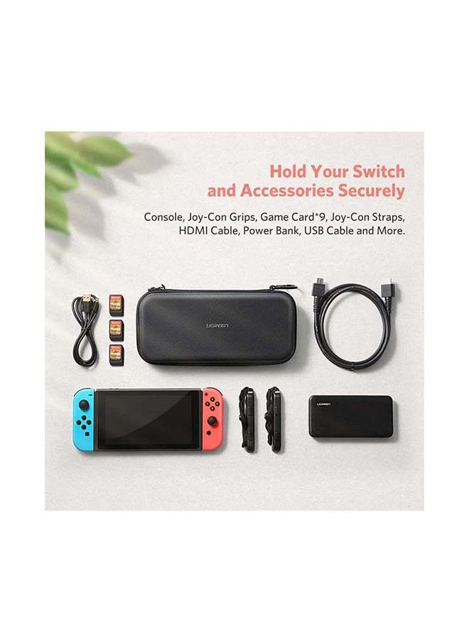 Case for Nintendo Switch Shockproof Waterproof Switch Cover Carrying Sleeve Compatible with Nintendo Switch Console Travel Carrying Switch Bag with Carved soft Liner