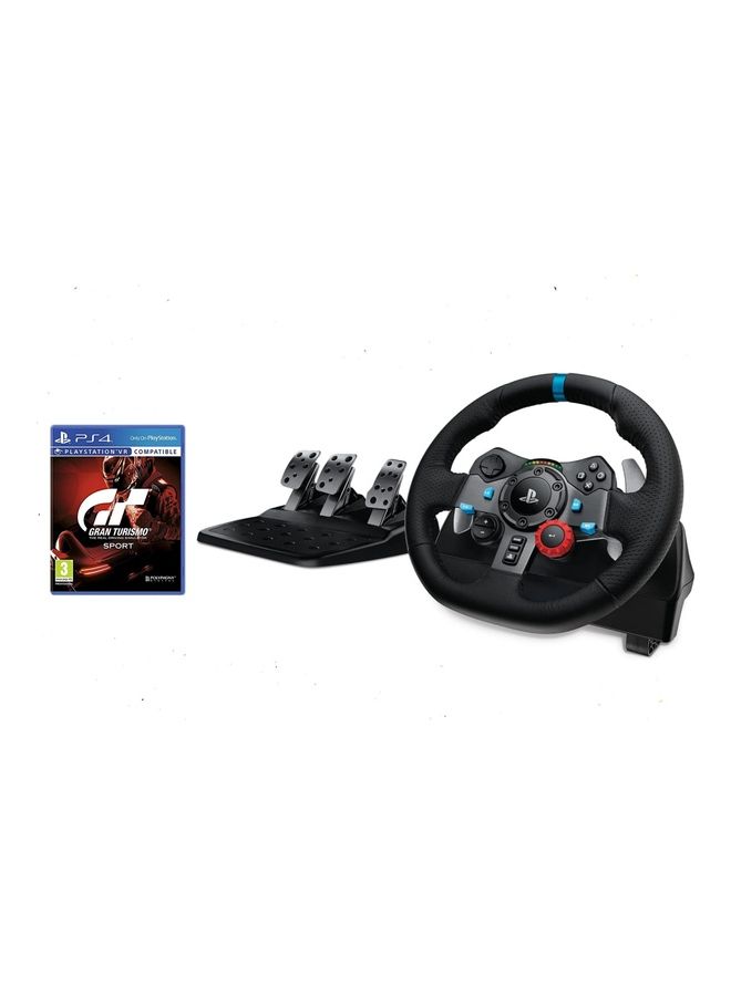 G29 Driving Force Racing Wheel With Gran Turismo Sport