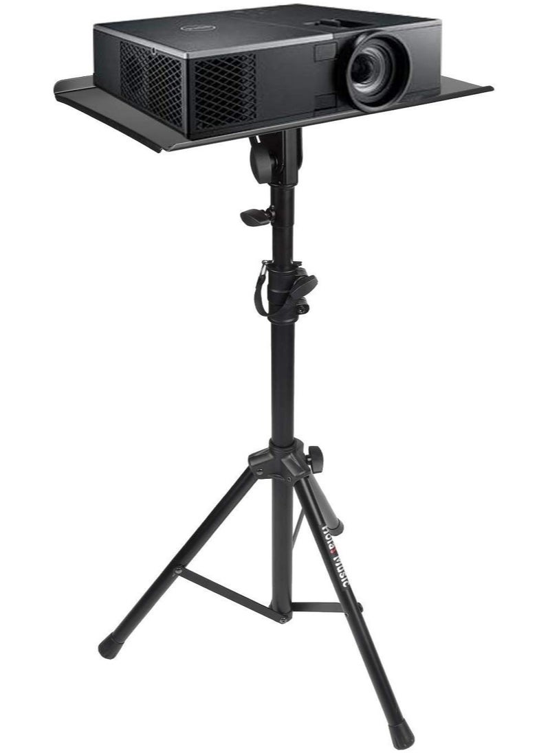 HPS-290B Professional Tripod Projector Mixer Stand – Adjustable Height, Lightweight, and Portable (Black)