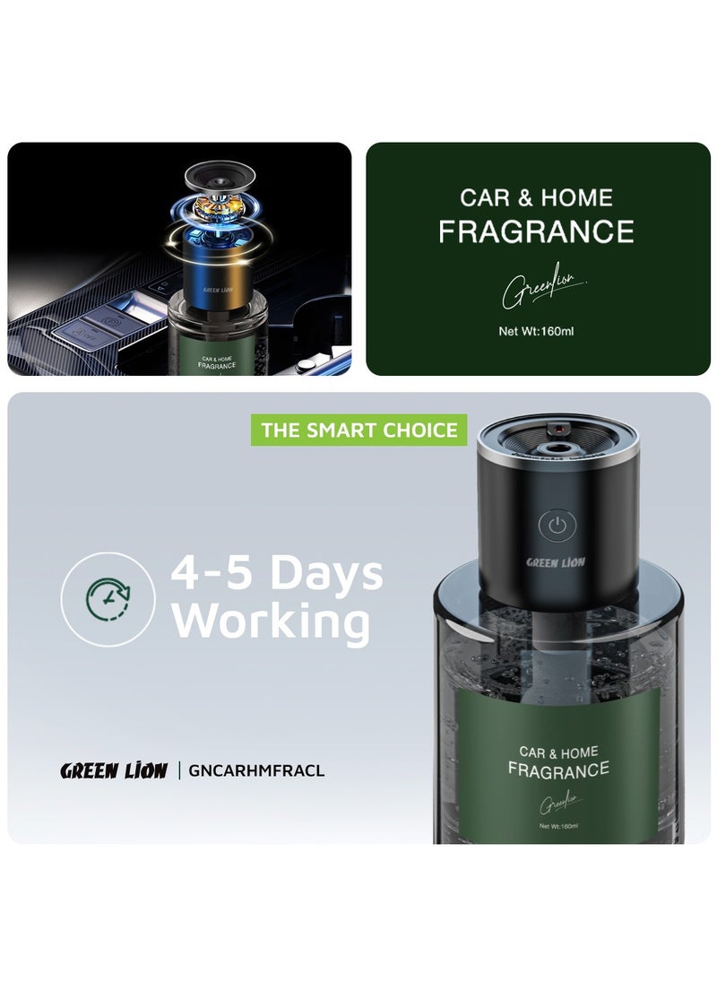 Car & Home Fragrance Starry Sky Projection 160ml / Car cup holder / Interior space Application / Ocean Fragrance / 160mAh Polymer Lithium Battery Capacity / 0-40 C° Working Temperature / 3-4 Days Working / POK + Glass Bottle Material / 2W Rated Power / Type-C Plug in Use / Plant Extract / Clean the Air / Humidify Softly / Atmosphere Lights - Clear