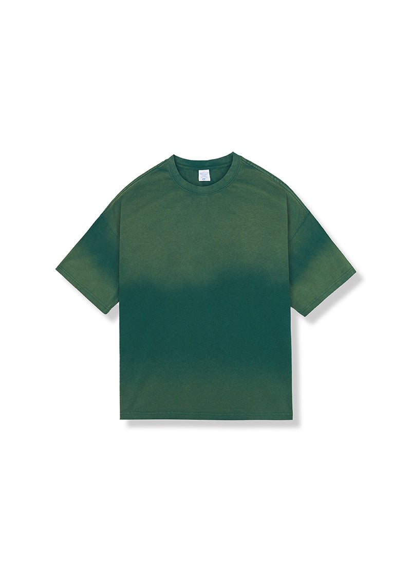 2024 Summer Vintage Tie-Dye Tee Khaki