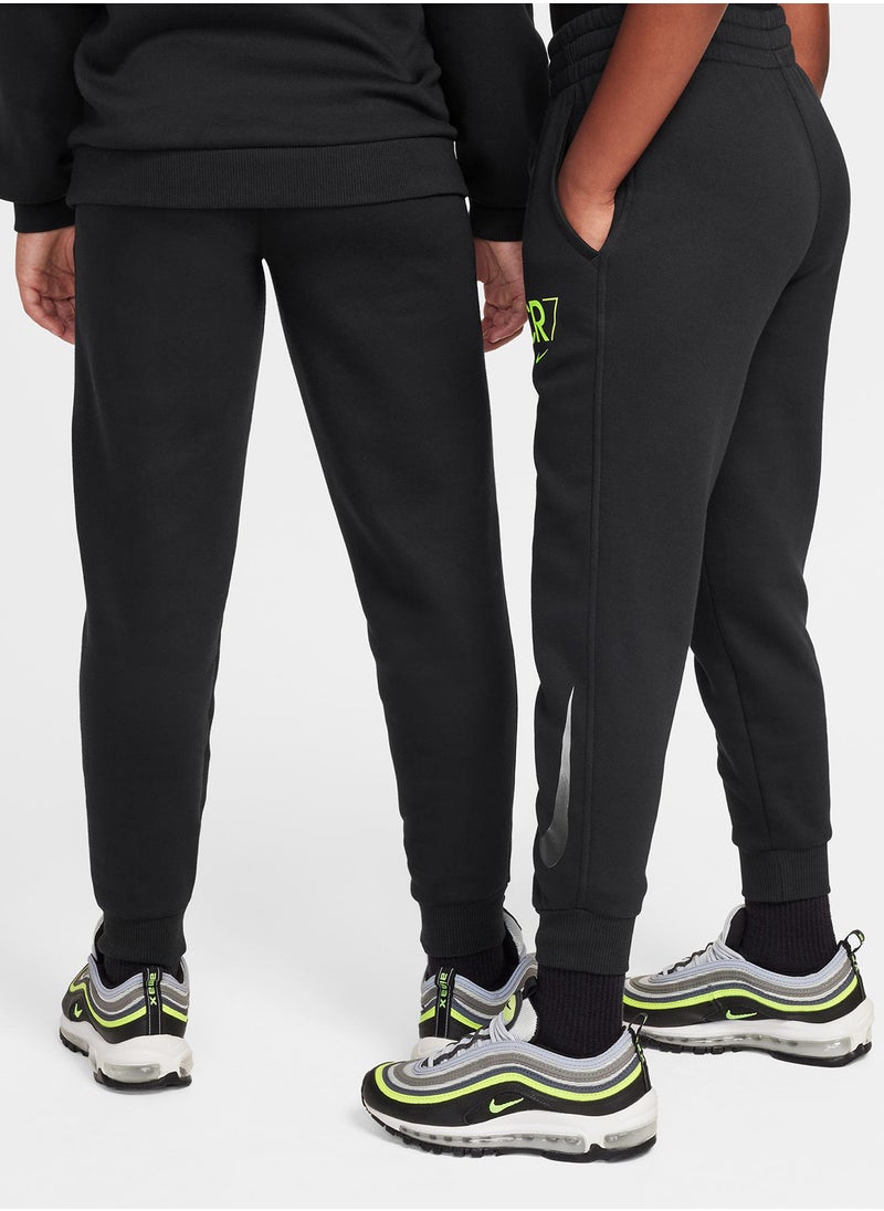 Kids Cr7 Club Fleece Sweatpants